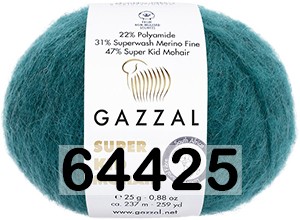 Пряжа Gazzal Super Kid Mohair в Якутске