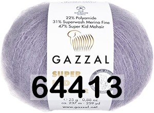 Пряжа Gazzal Super Kid Mohair