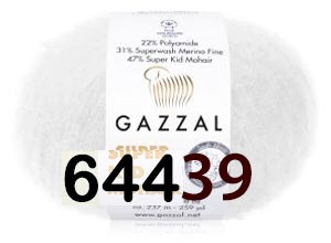 Пряжа Gazzal Super Kid Mohair
