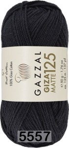 Пряжа Gazzal Giza Matte 125