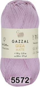 Пряжа Gazzal Giza Matte 125
