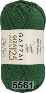 Пряжа Gazzal Giza Matte 125
