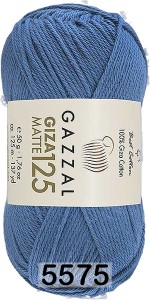 Пряжа Gazzal Giza Matte 125