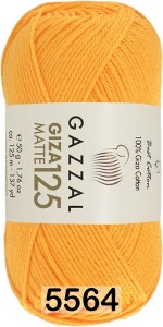 Пряжа Gazzal Giza Matte 125