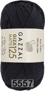 Пряжа Gazzal Giza Matte 125