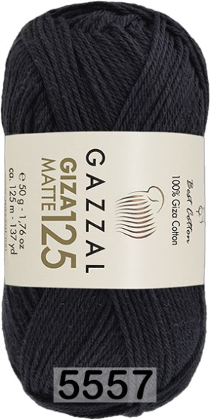 Пряжа Gazzal Giza Matte 125