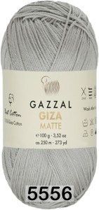Пряжа Gazzal Giza Matte 125