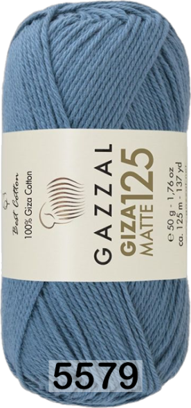 Пряжа Gazzal Giza Matte 125 в Прокопьевске