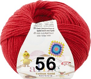 Пряжа Alize Cotton Gold Hobby new