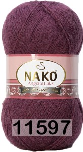 Пряжа Nako Angora Luks