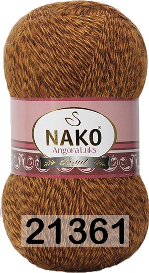 Пряжа Nako Angora Luks