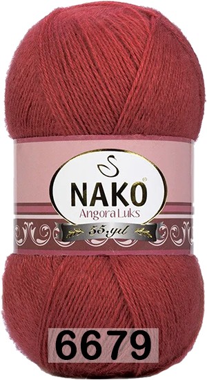 Пряжа Nako Angora Luks