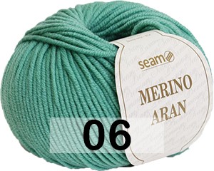 Пряжа Сеам Merino Aran в Новороссийске