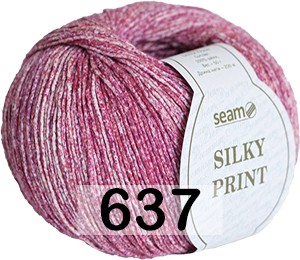 Пряжа Сеам Silky print в Краснодаре