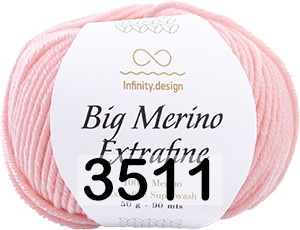 Пряжа Infinity Big Merino Extrafine