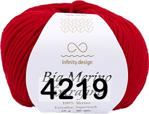 Пряжа Infinity Big Merino Extrafine
