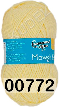 Пряжа Семеновская Mowgli Eco / Мауглиэко