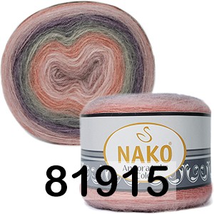 Пряжа Nako Angora Luks Color