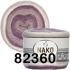 Пряжа Nako Angora Luks Color
