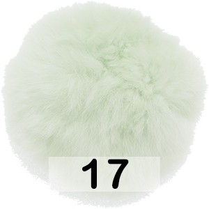 Помпон из Меха Кролика  6-9 см