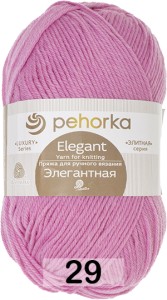 Пряжа Пехорка Элегантная