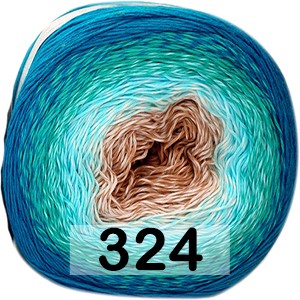 Пряжа Yarnart Rosegarden