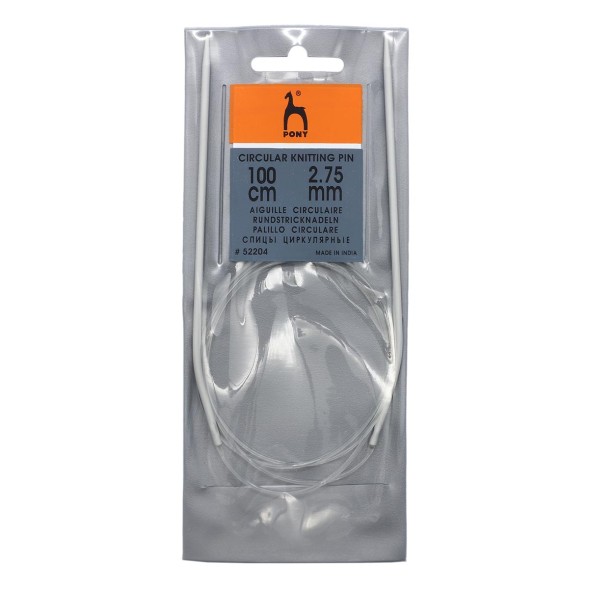 Спицы PONY круговые 100 см