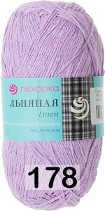 Пряжа Пехорка Льняная