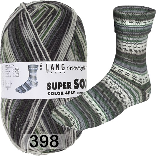 Пряжа Lang Yarns Super Soxx Color 4-Fach