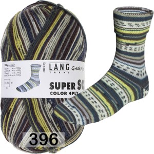 Пряжа Lang Yarns Super Soxx Color 4-Fach