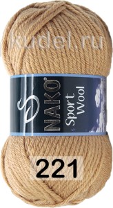 Пряжа Nako Sport Wool