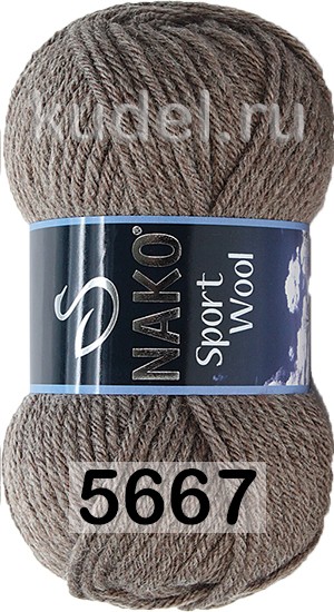 Пряжа Nako Sport Wool