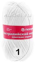 Пряжа Пехорка Австралийский меринос