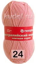 Пряжа Пехорка Австралийский меринос