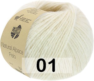 Пряжа Lana Grossa Natural Alpaca Pelo