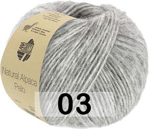 Пряжа Lana Grossa Natural Alpaca Pelo