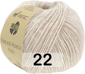 Пряжа Lana Grossa Natural Alpaca Pelo