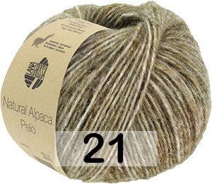 Пряжа Lana Grossa Natural Alpaca Pelo