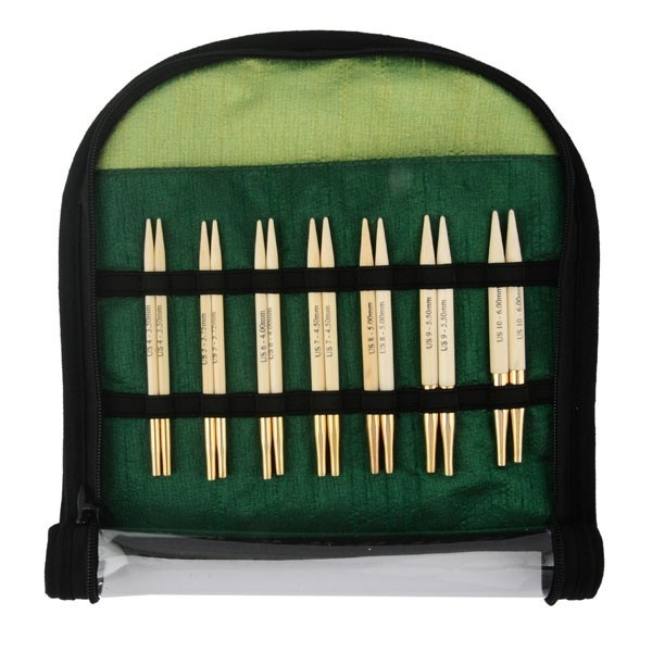 Набор "special interchangeable needle set" укороченных съемных спиц "bamboo"