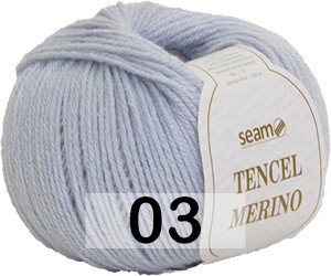 Пряжа Сеам Tencel Merino