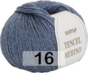 Пряжа Сеам Tencel Merino