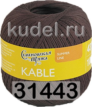 Пряжа Семеновская Kable / Кабле