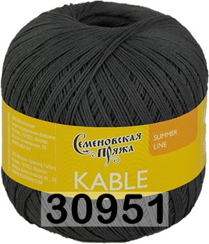 Пряжа Семеновская Kable / Кабле