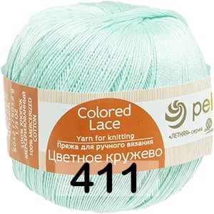 Пряжа Пехорка Цветное кружево