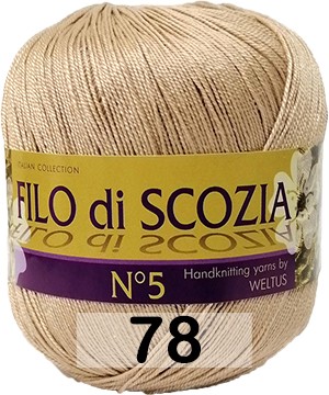 Пряжа Weltus Filo Di Scozia N5