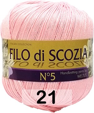 Пряжа Weltus Filo Di Scozia N5