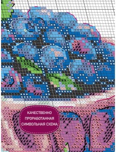 Набор для вышивания Риолис 2168 Голубика садовая, 20*20 см