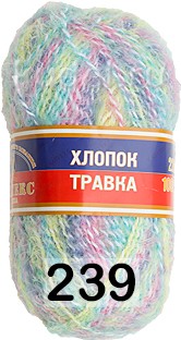 Пряжа Камтекс Хлопок Травка