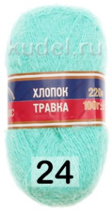 Пряжа Камтекс Хлопок Травка