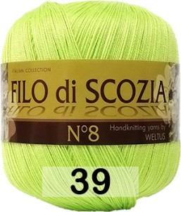 Пряжа Weltus Filo Di Scozia N8